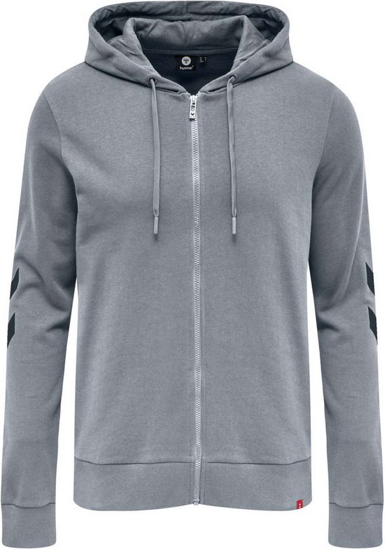 Hummel Legacy Sweater Met Ritssluiting Grijs L Man