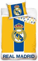 Real Madrid Single Duvet Set YE 140x200 cm + 1 kussensloop 70x80 cm - Multi