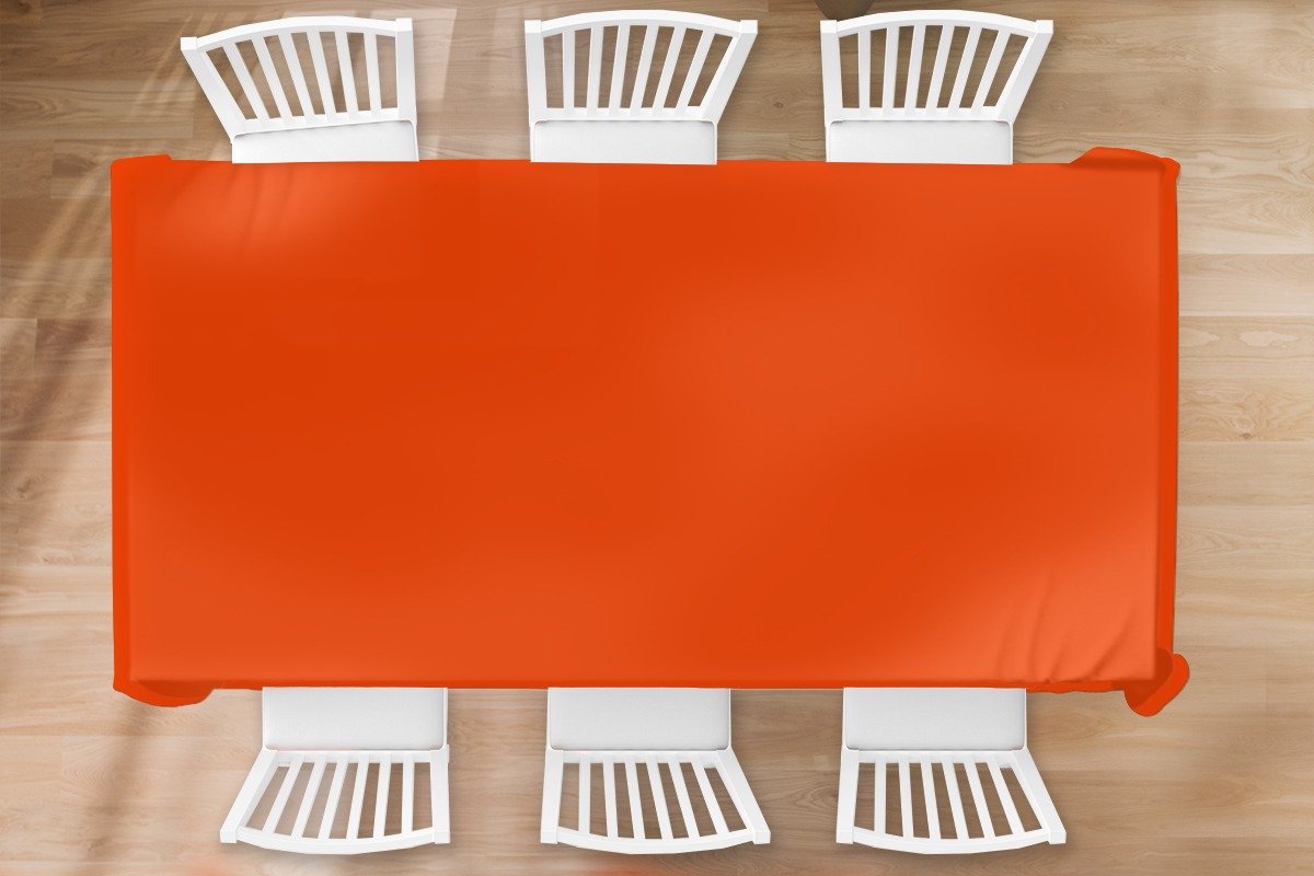 Tafelkleed - Tafellaken - 260x130 cm - Sienna - Aarde - Kleuren - Effen - Binnen en Buiten