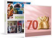 Bongo Bon - HOERA, 70 JAAR! - Cadeaukaart cadeau voor man of vrouw