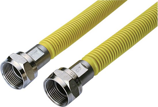 gasslang 100cm RVS — afbeelding 2