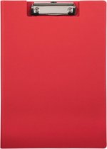 Klembordmap maulbalance a4 karton rug 8mm rood | 1 stuk