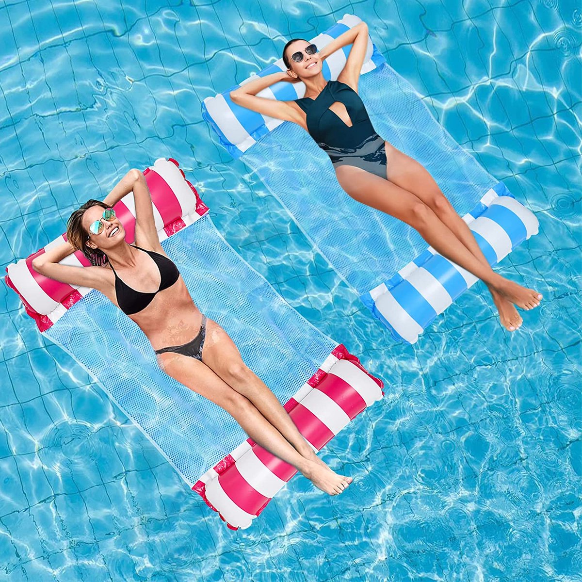 Bouée Gonflable Pastèque 115cm - Anneau De Natation Pour Piscine, Plage, Fêtes - Adulte Et Enfant