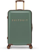 SUITSUIT Fab Seventies - Reiskoffer met 4 wielen - 66 cm - 59L - Groen