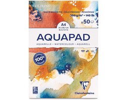 Clairefontaine Goldline Aquapad - Aquarelblok – A5 – 70 Vellen – 300 g
