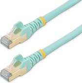 UTP Category 6 Rigid Network Cable Startech 6ASPAT2MAQ 2 m Blue Turquoise