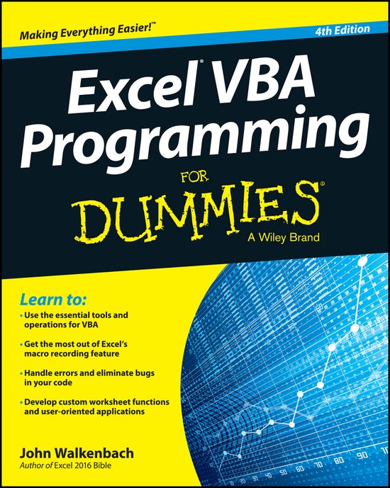 Excel VBA Programming For Dummies 4th Ed - cover