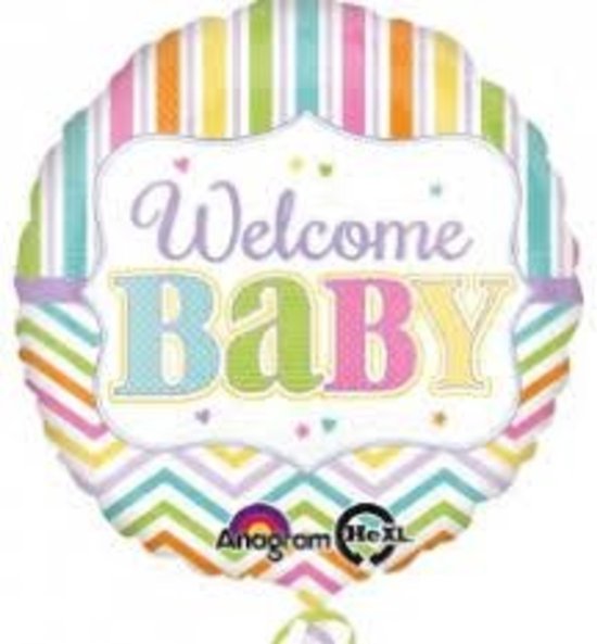 Baby ballon welcome baby.