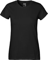 Ladies´ Classic T-Shirt met ronde hals Black - L