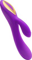 Yonovo® Sexs Vibrator - Rabbit Tarzan - Seksspeeltjes Vrouwen - Clitoris en G-spot stimulator - Paars