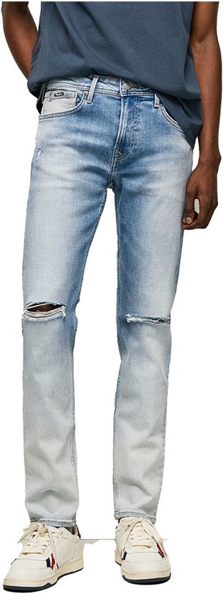 PEPE JEANS Hatch Sunfade Jeans Met Normale Taille - Heren - Denim - W33 X L32