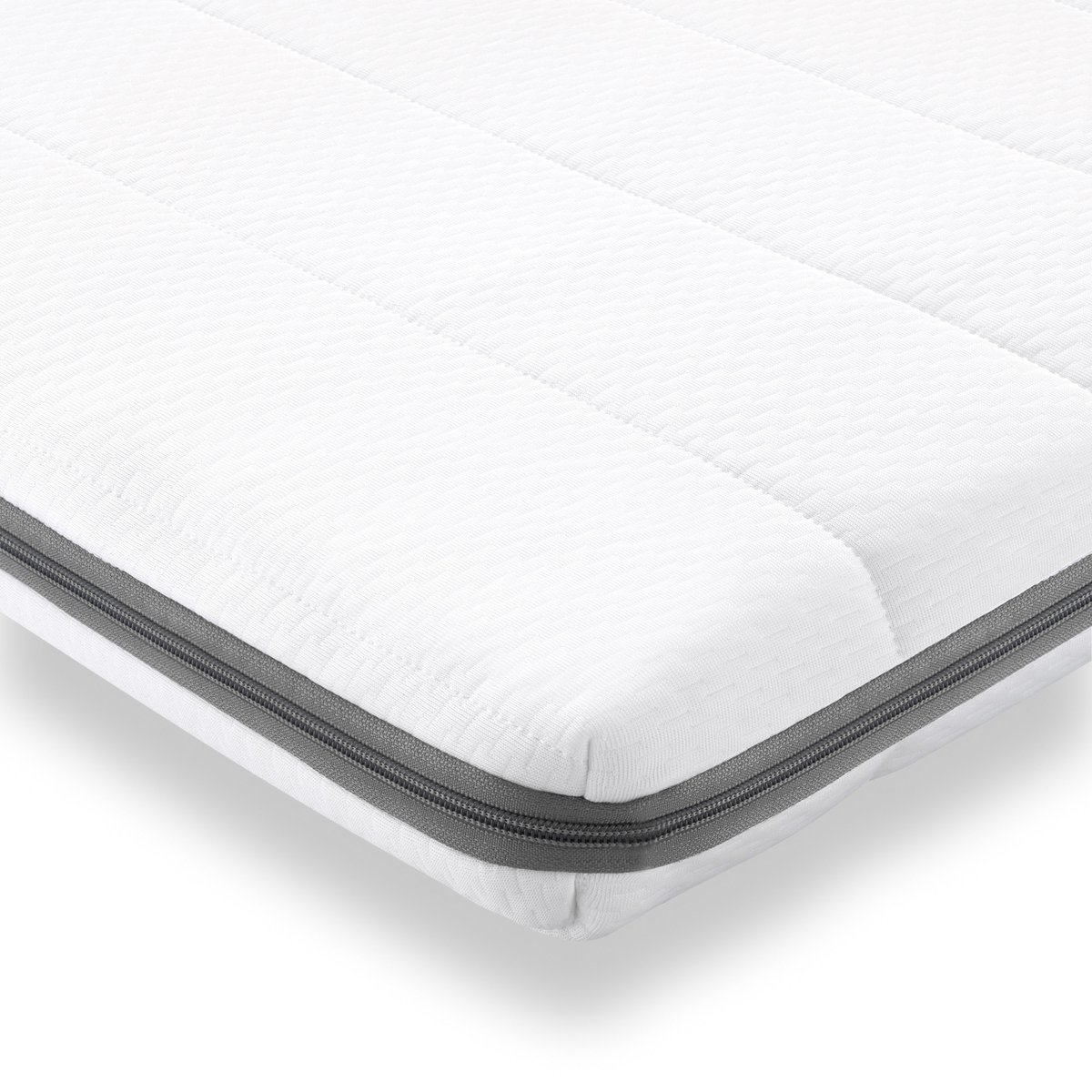 Sleepneo Topdekmatras 100x200 - Ergonomische topper - Koudschuim - Geschikt voor elk matras - Topper eenpersoons - 5 cm dik wit