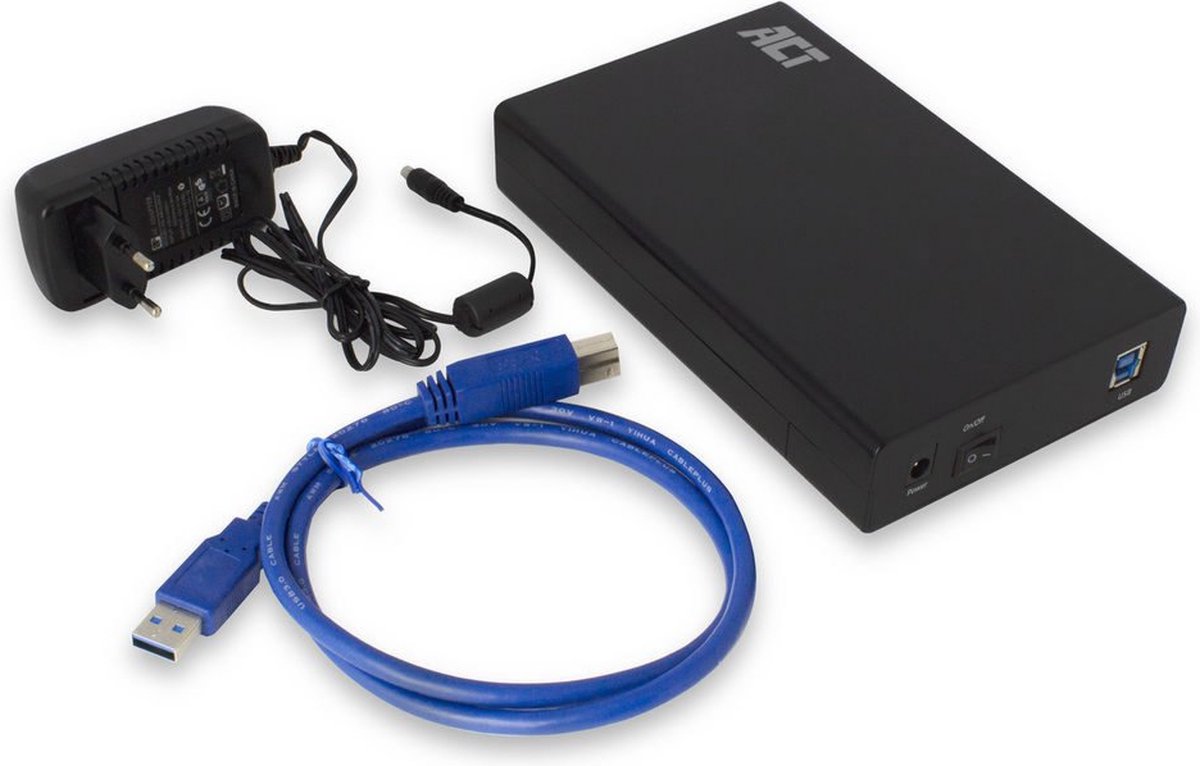 ACT Connectivity 3,5" SATA harde schijf behuizing externe behuizing thumbnail 3