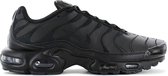 Nike Air Max Plus TN Leather - Triple Black - Heren Sneakers Schoenen Zwart AJ2029-001 - Maat EU 43 US 9.5