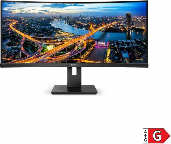 Philips B Line 346B1C - 34 inch QHD Ultrawide Monitor - USB-C 90W - KVM ...