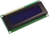 Display Elektronik LC-display Wit 16 x 2 Pixel (b x h x d) 80 x 36 x 7.6 mm DEM16216SBH-PW-N