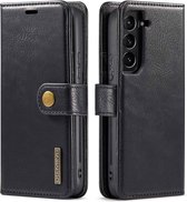 DG.MING 2-in-1 Book Case & Back Cover - Geschikt voor Samsung Galaxy S23 Hoesje - Zwart