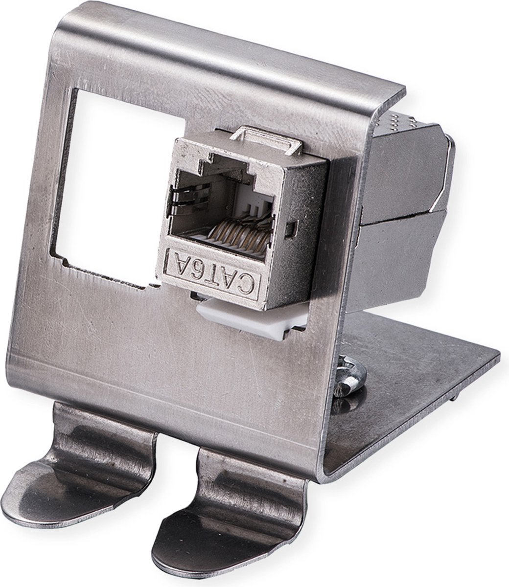 ROLINE DIN-rail adapter, leeg, voor 2 keystones