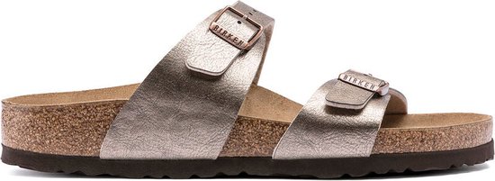 Birkenstock Sydney BS - sandale pour femme - Taupe - taille 41 (EU) 7.5  (UK) | bol.com