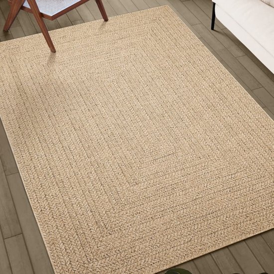 vidaXL Tapis 80x150 cm pour aspect jute intérieur et extérieur