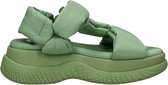 Bronx Bru-Te Sandalen Plat - groen - Maat 36