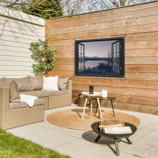 Affiche Jardin Transparent - Berg - Nuit - 90x60 cm