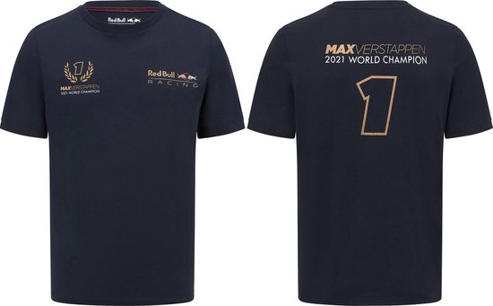 Foto: Red bull racing max verstappen tribute no 1 t shirt xs