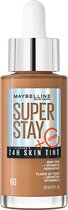 Maybelline New York Fond de teint Super Stay 24H Teinture pour la peau 60 Caramel, 30 ml