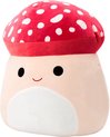foto van Klikkopers® - Kawaii knuffel - Squish Knuffel - 25CM - Paddenstoel - Squishy - Kawaii Kussen - Paddenstoel Knuffel