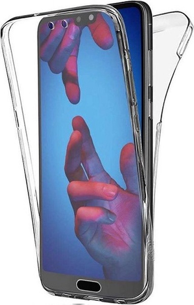 Huawei P20 Lite Hoesje Doorzichtig Full Cover