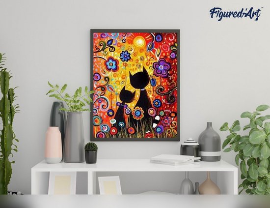 Peinture Par Numéros 50x40cm Pour Adultes Et Enfants Débutants - Kit Peinture à L'Huile Décoration Maison