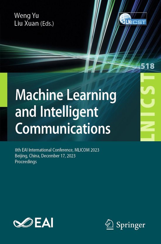 Springer Nature Proceedings Computer Science - Machine Learn ... - cover