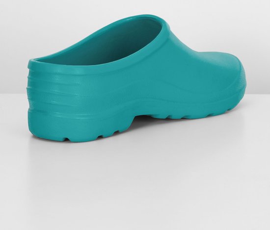 Ladeheid Unisex Clogs Tuinklompen - Tuinschoenen - Lichte - Dames - Heren - Turkoois 6706 - 36 - LA-DW-Xclap
