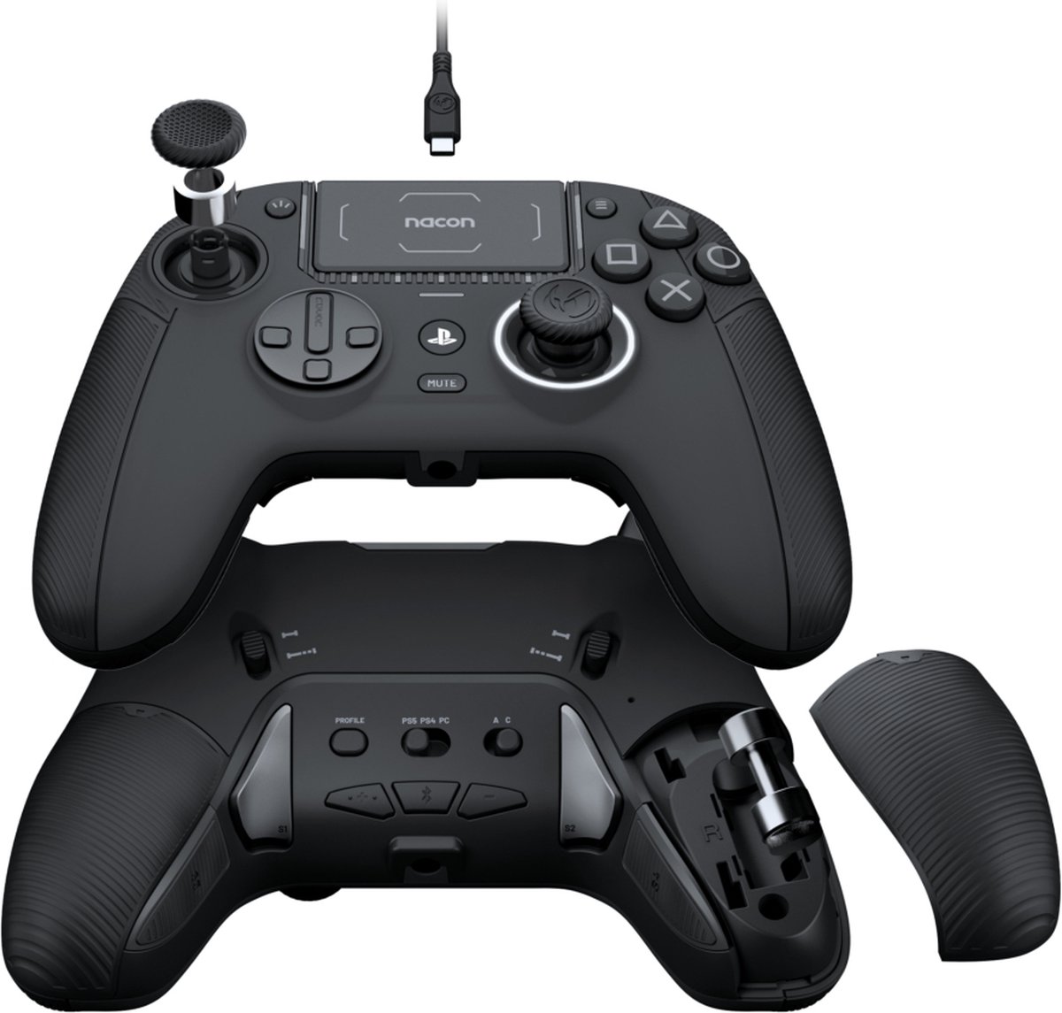 NACON Revolution 5 Pro Zwart Bluetooth Gamepad PC, PlayStation 4, PlayStation 5