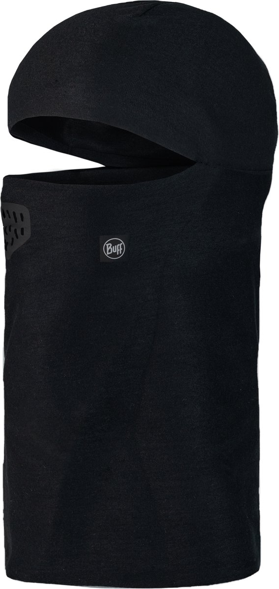 BUFF® Thermonet Hinged Balaclava SOLID BLACK - Balaclava - Kids