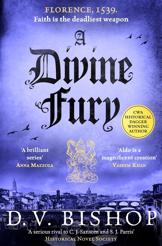 Cesare Aldo series4-A Divine Fury - cover