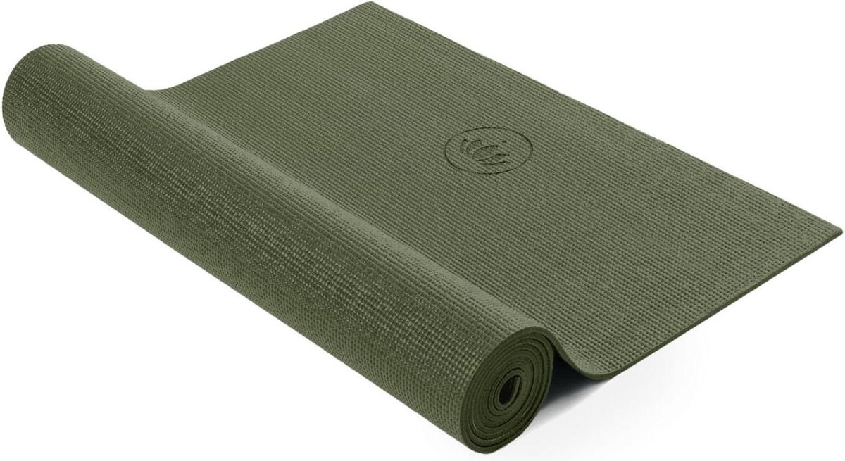 Yoga mat 5mm dik Mudra Studio - huidvriendelijk & getest schadelijke op stoffen - voor beginners en gevorderden - professionele mat voor yoga pilates sport en training