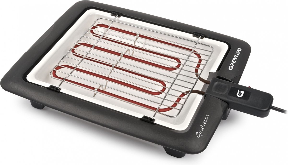 G3 Ferrari G10024 buitenbarbecue & grill Tafelblad Electrisch Zwart 2000 W