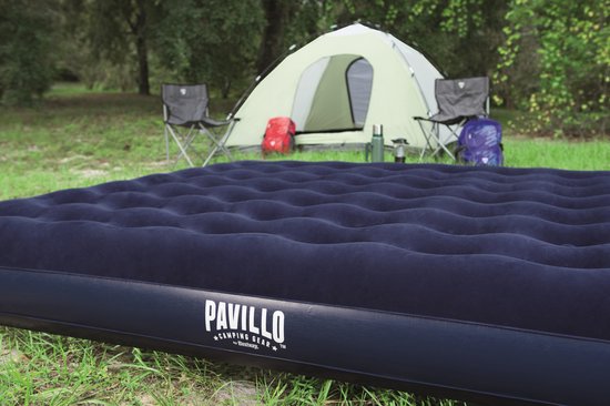 Bestway Horizon 203x183x22 Cm Dubbel Luchtbed Blauw 203x183x22 cm van Bestway — afbeelding 2
