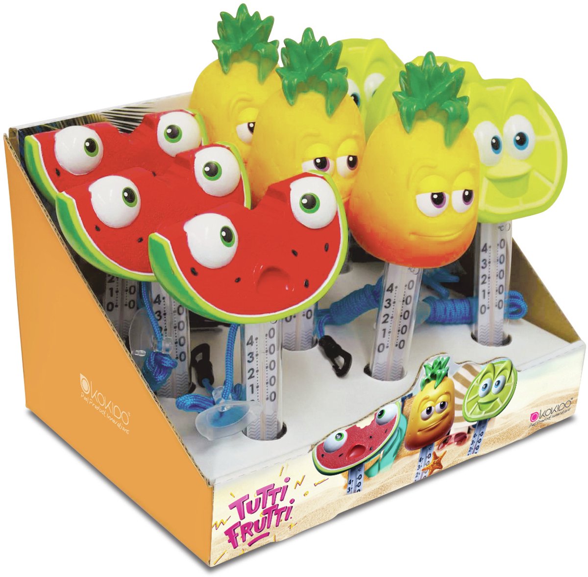 Kokido Thermometer Tutti-Frutti