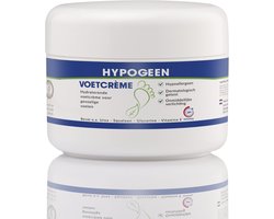 Hypogeen Voetcrème - Hypoallergeen - Voor Droge & Gevoelige Voeten - Met Squalaan & Ureum - PH Neutraal - Hydraterende Voetverzorging - 200ml Pot
