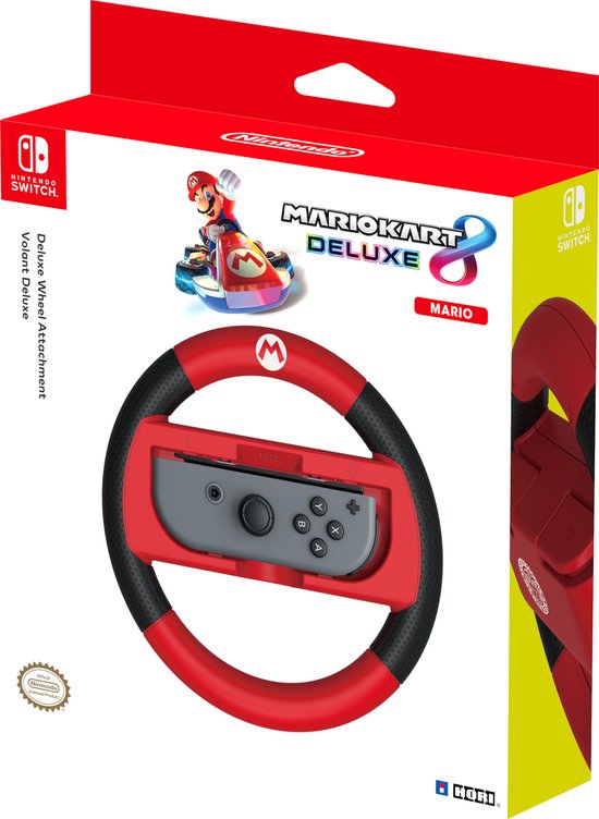 Hori Nintendo Switch Mario Kart 8 Deluxe Racing Stuur - Officieel Gelicenseerd - Mario