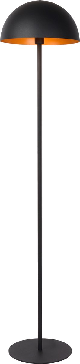 Lucide Vloerlamp Siemon Zwart Ø35cm E27