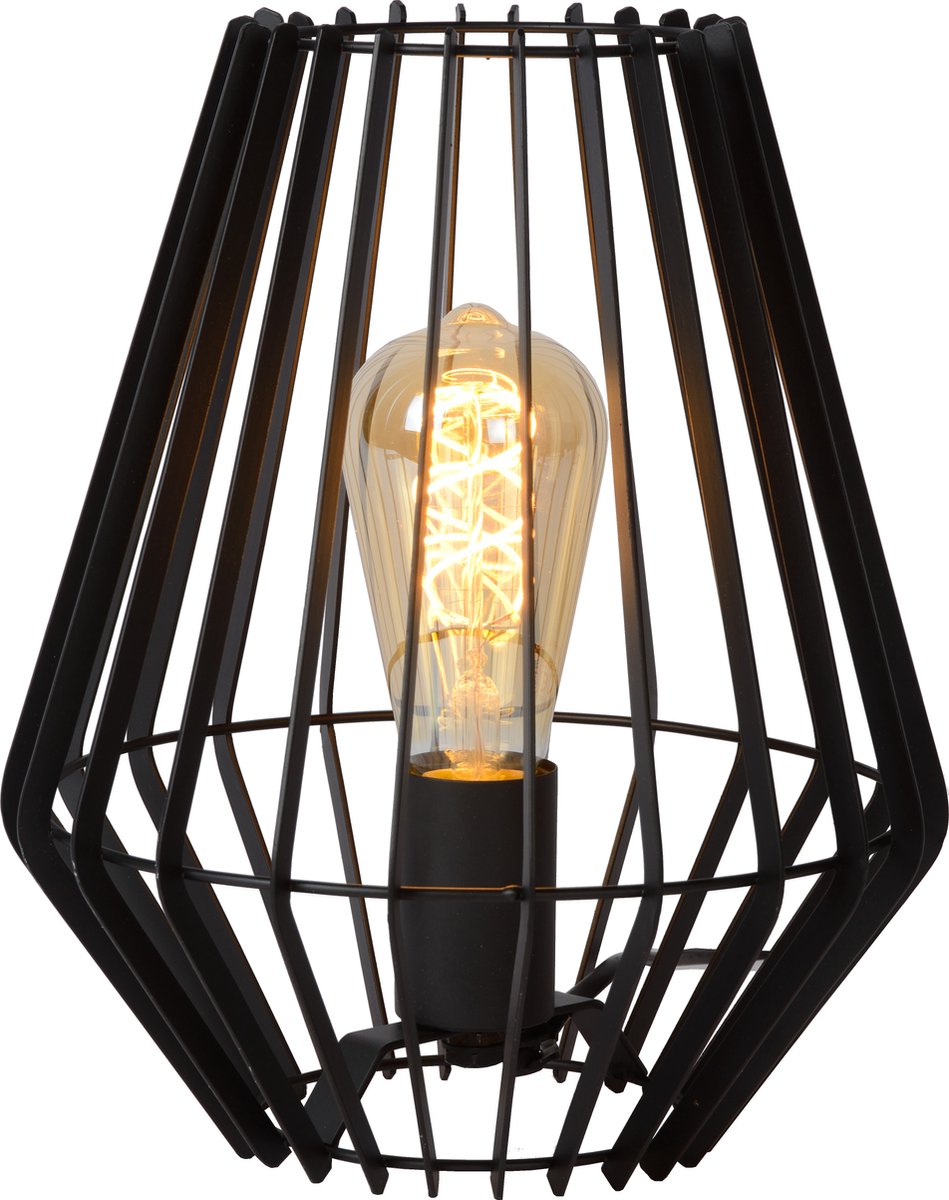 Lucide Reda Tafellamp Zwart H 27cm