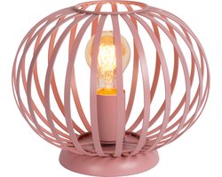 Lucide MERLINA - Tafellamp Kinderkamer - Ø 25,5 cm - 1xE27 - Roze