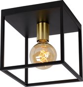 Lucide RUBEN - Plafonnière (Plafondlamp) - 1xE27 - Zwart