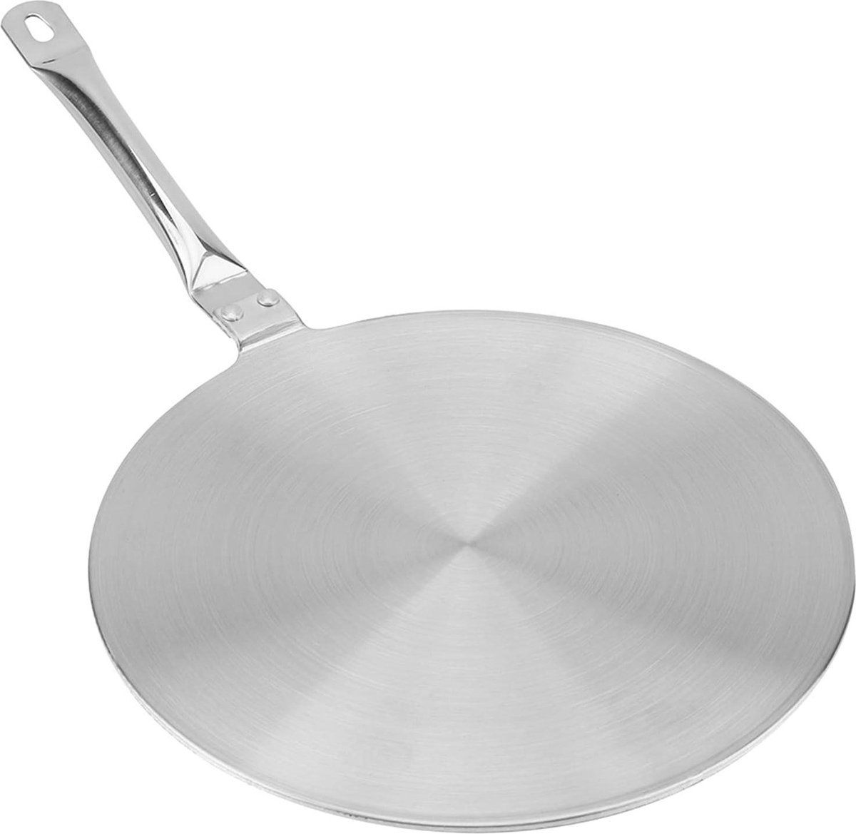 Inductieadapter Warmteverspreiderplaat met Handvat Roestvrijstalen(20cm)
