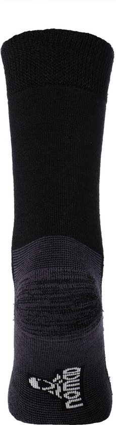 Chaussettes d'hiver NOMAD® Premium, paquet de 2 | 39/42 Zwart | Chaussettes d'intérieur Femme / Homme | 32% laine mérinos | Chaussettes épaisses et chaudes en laine | Bon transport de l'humidité