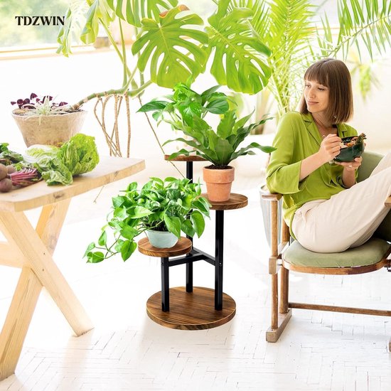 MDF Decorative Column Living Room Plant Column Flower