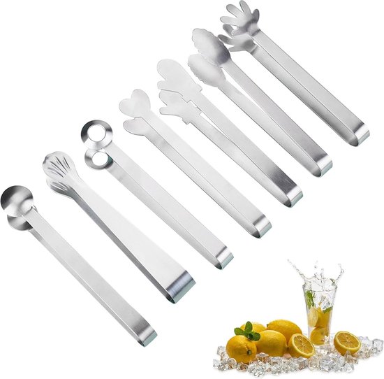 Snoeplepel, 5 stuks IJsschep, Snoepschep, Ice Cream Scoop, Roestvrij Staal Snoepschep, Voor Zoete Ballen Bruiloft Snoep Buffet Bar Thuis Keuken Set (19 cm